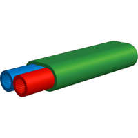 Excel Enbeam 2 Way External 16/12mm Blowing Tube Green